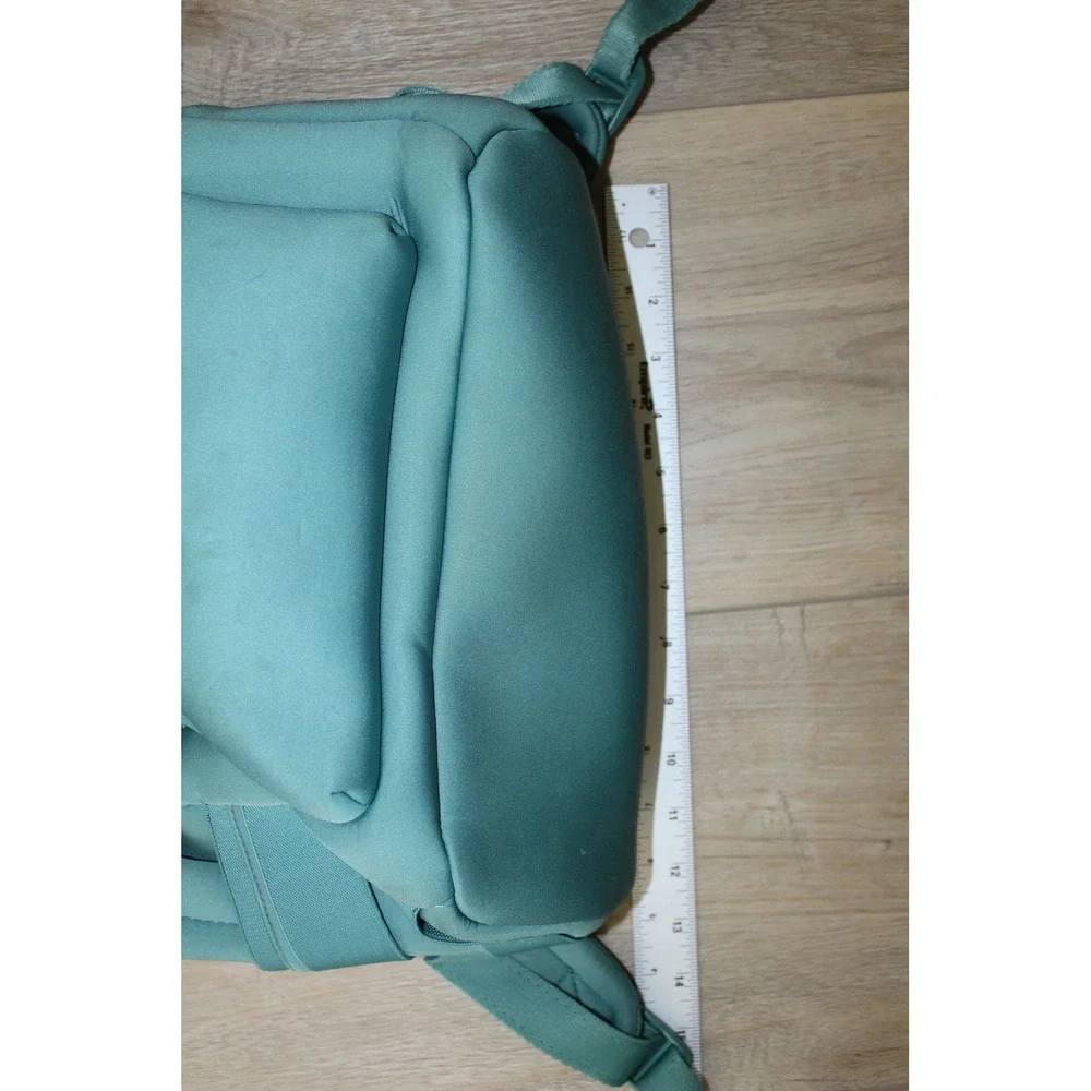 Dagne Dover Dakota Neoprene Backpack Teal Green Medium Travel Commuter Bag